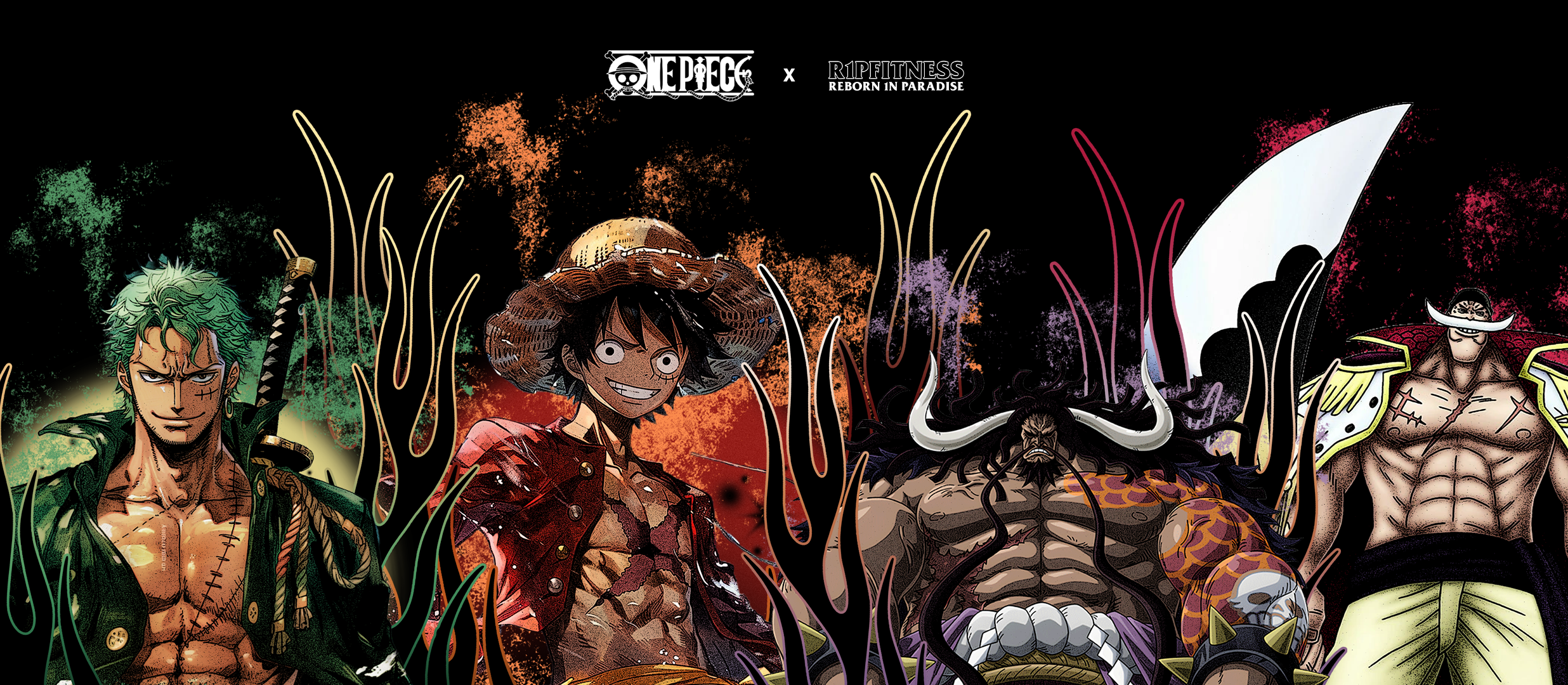 One Piece Vintage Oversized Tee Collection | R1PFitness Exclusive