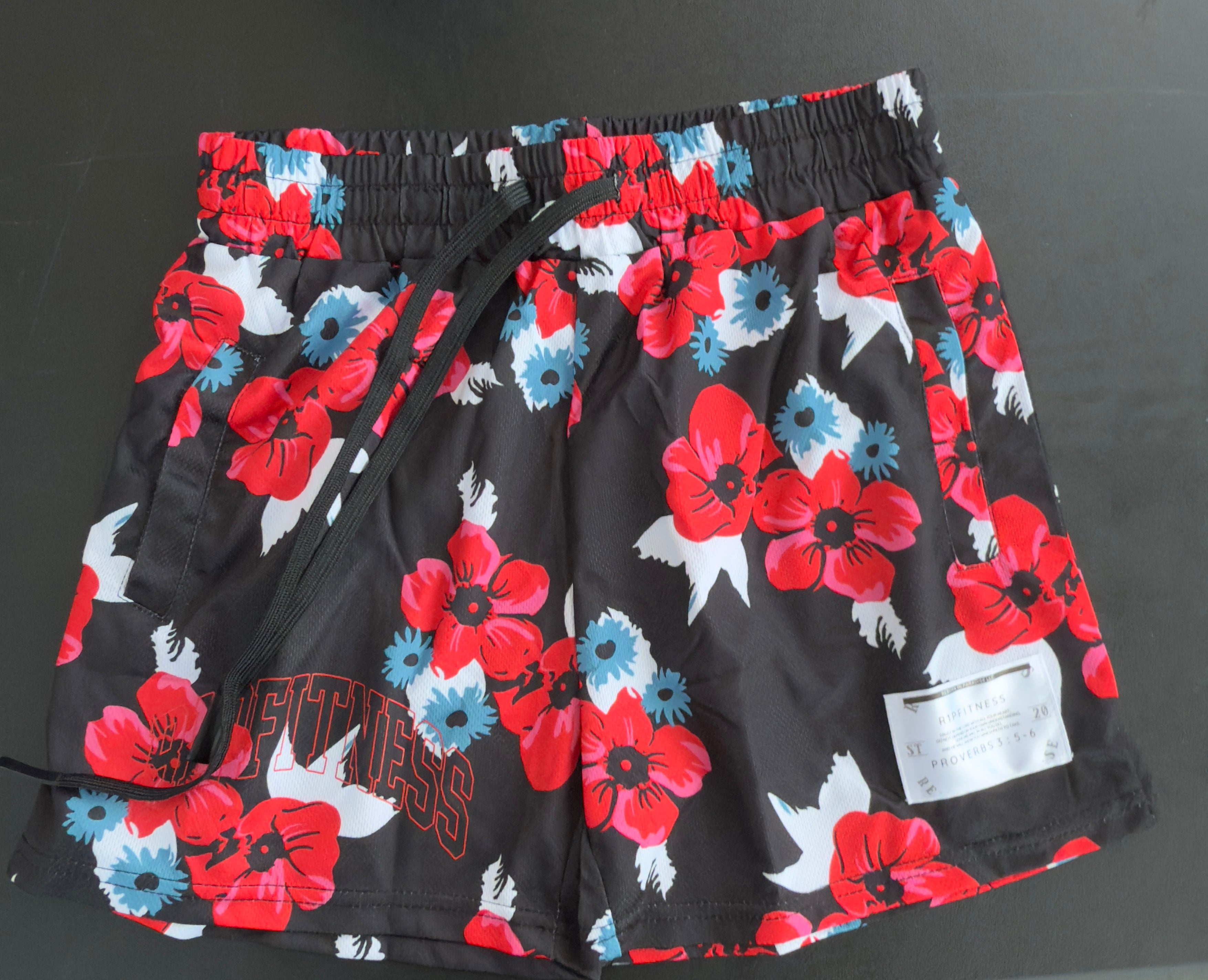 Proverbs 3:5-6 Mesh Shorts - Versatile Comfort