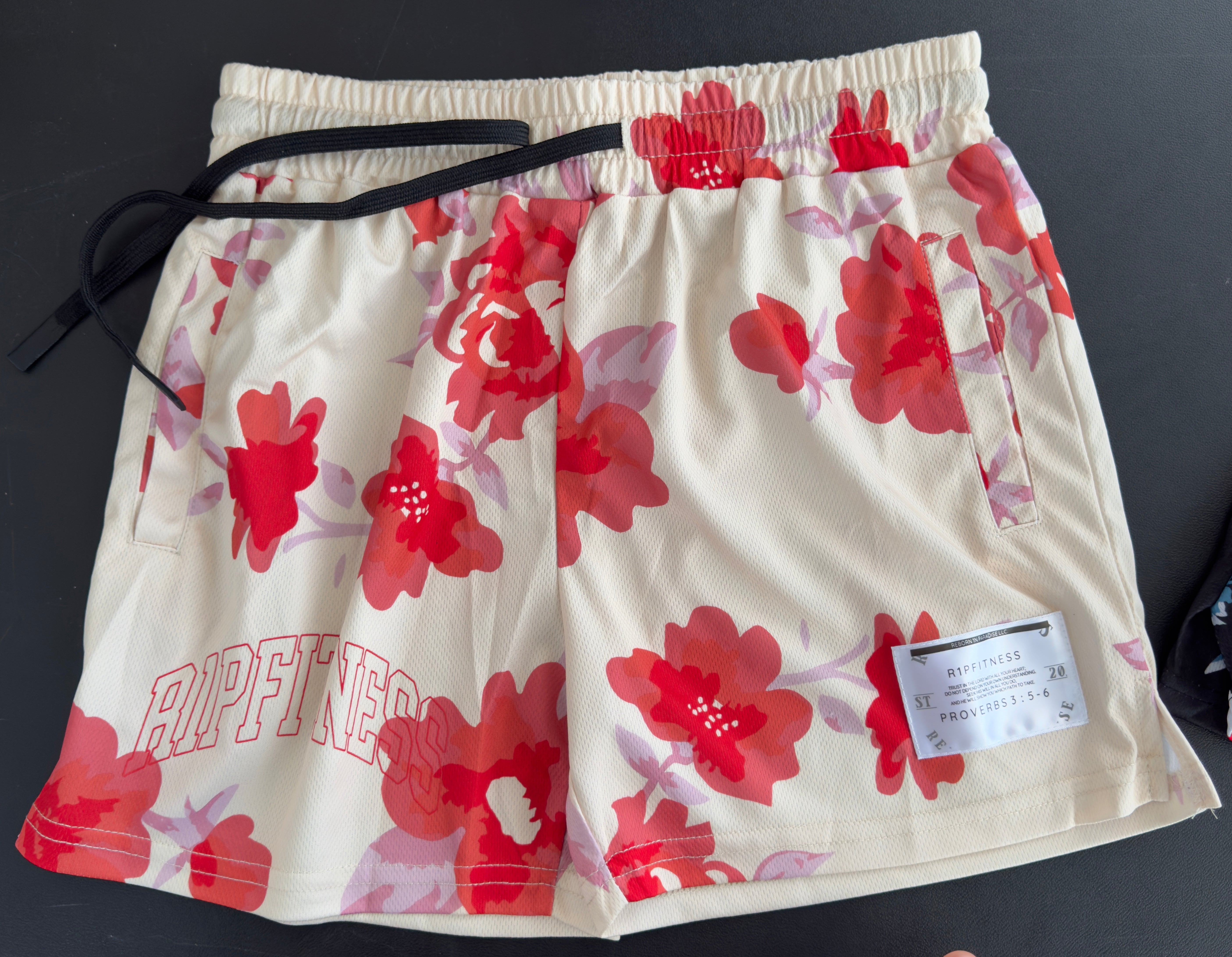 Proverbs 3:5-6 Mesh Shorts - Versatile Comfort