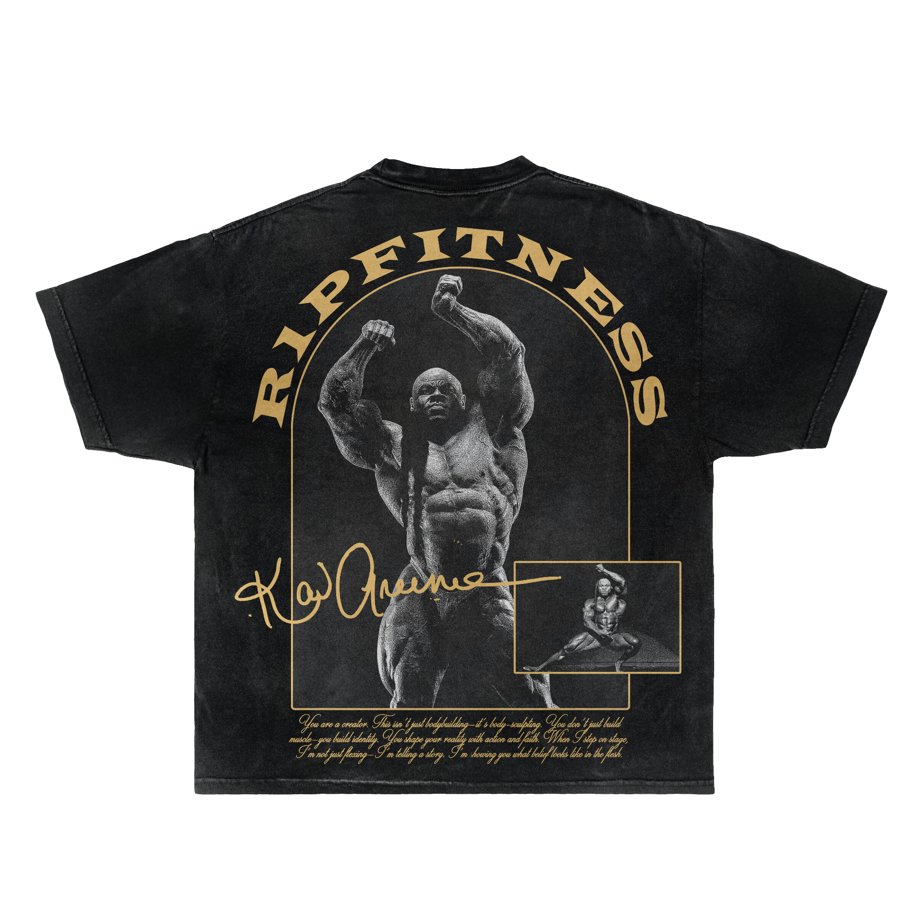 Kai Greene Vintage Tee – “The Art of Power”