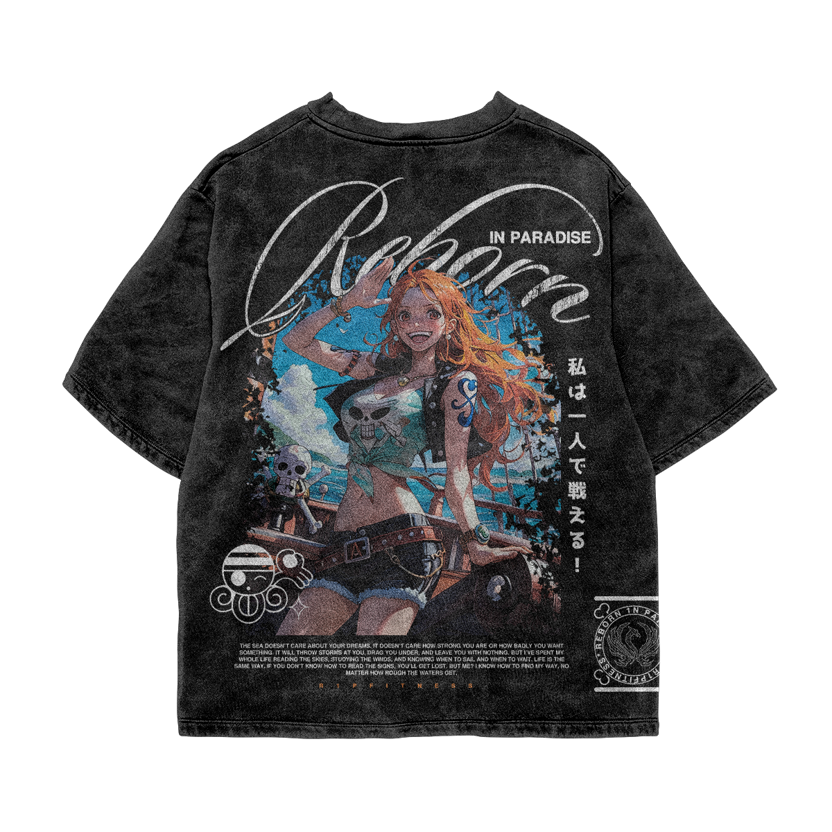 ONE PIECE x R1PFitness – Nami Oversized Tee
