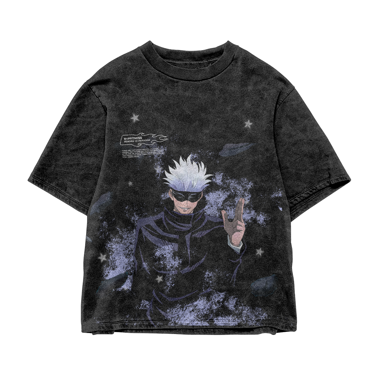 Limitless Void – Vintage Wash Oversized Tee