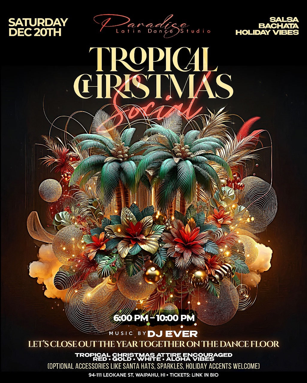 Tropical Christmas Social