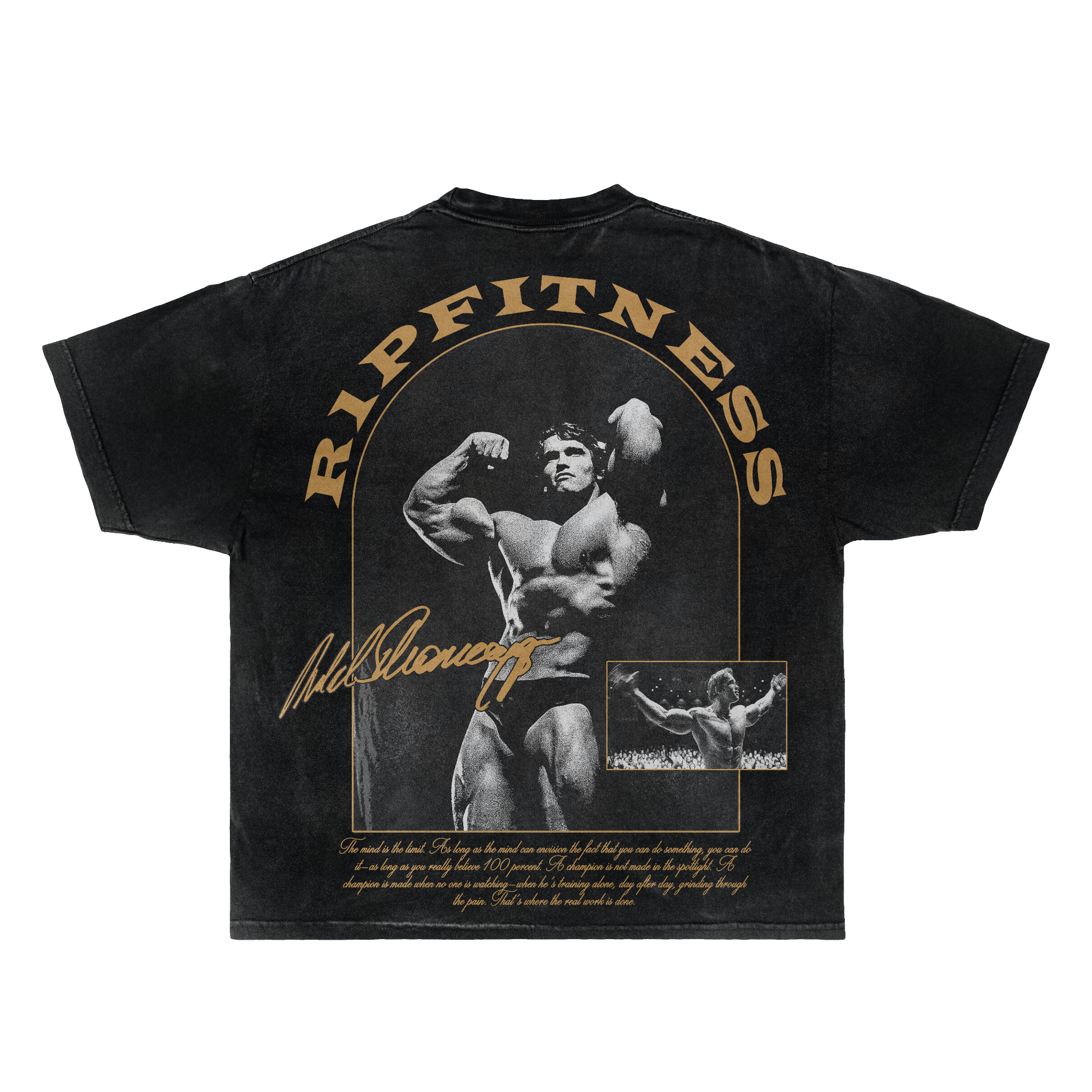 Arnold Schwarzenegger Vintage Tee – “The Blueprint”