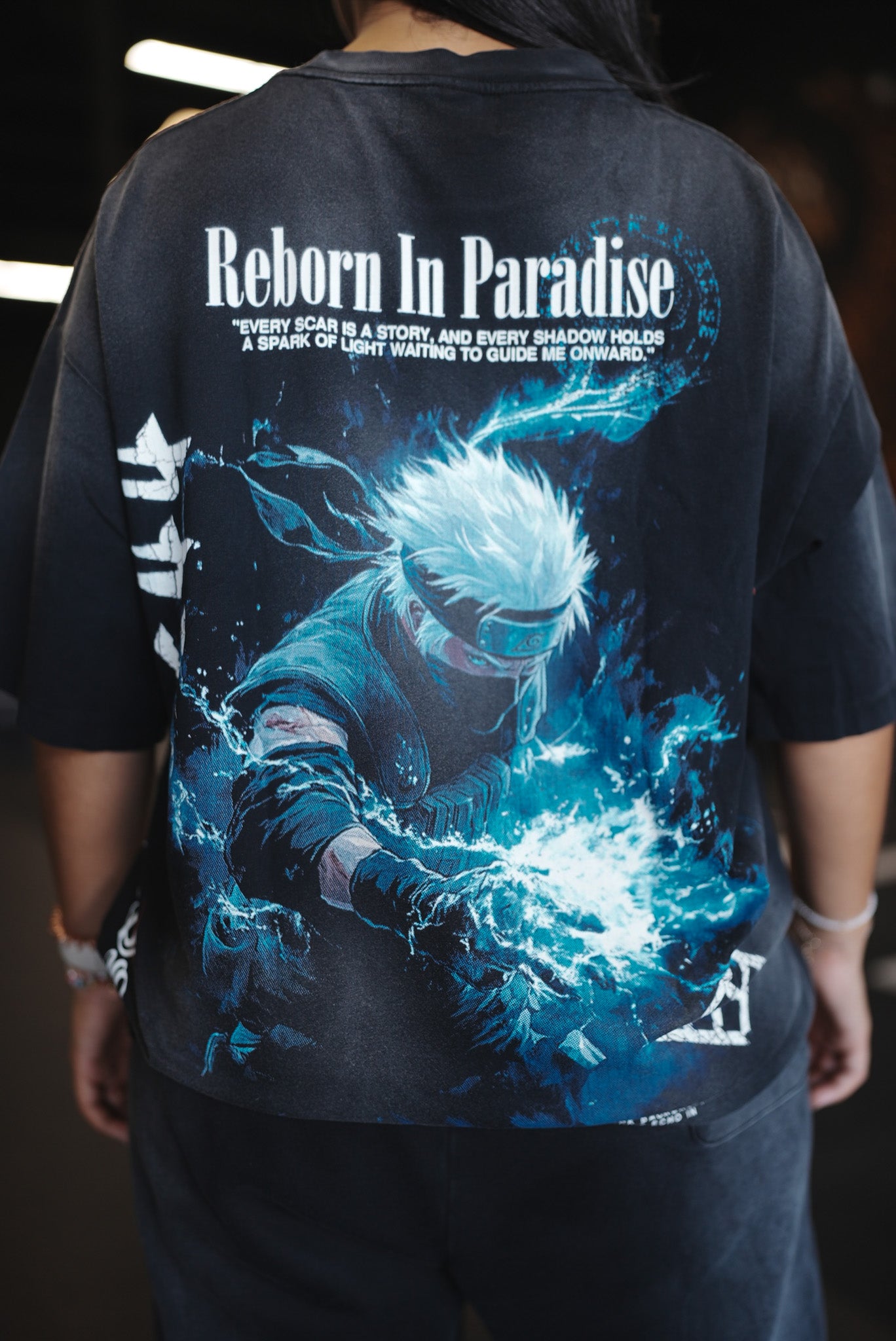 Naruto 2.0 “Copy Ninja” Kakashi Sensei Oversized Tee