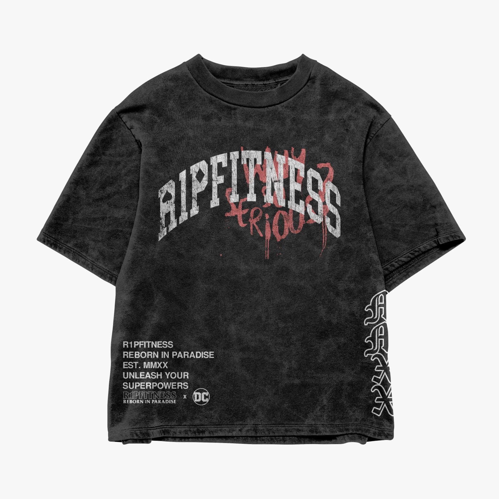 JOKER — Oversized Vintage Tee (R1PFITNESS × DC)