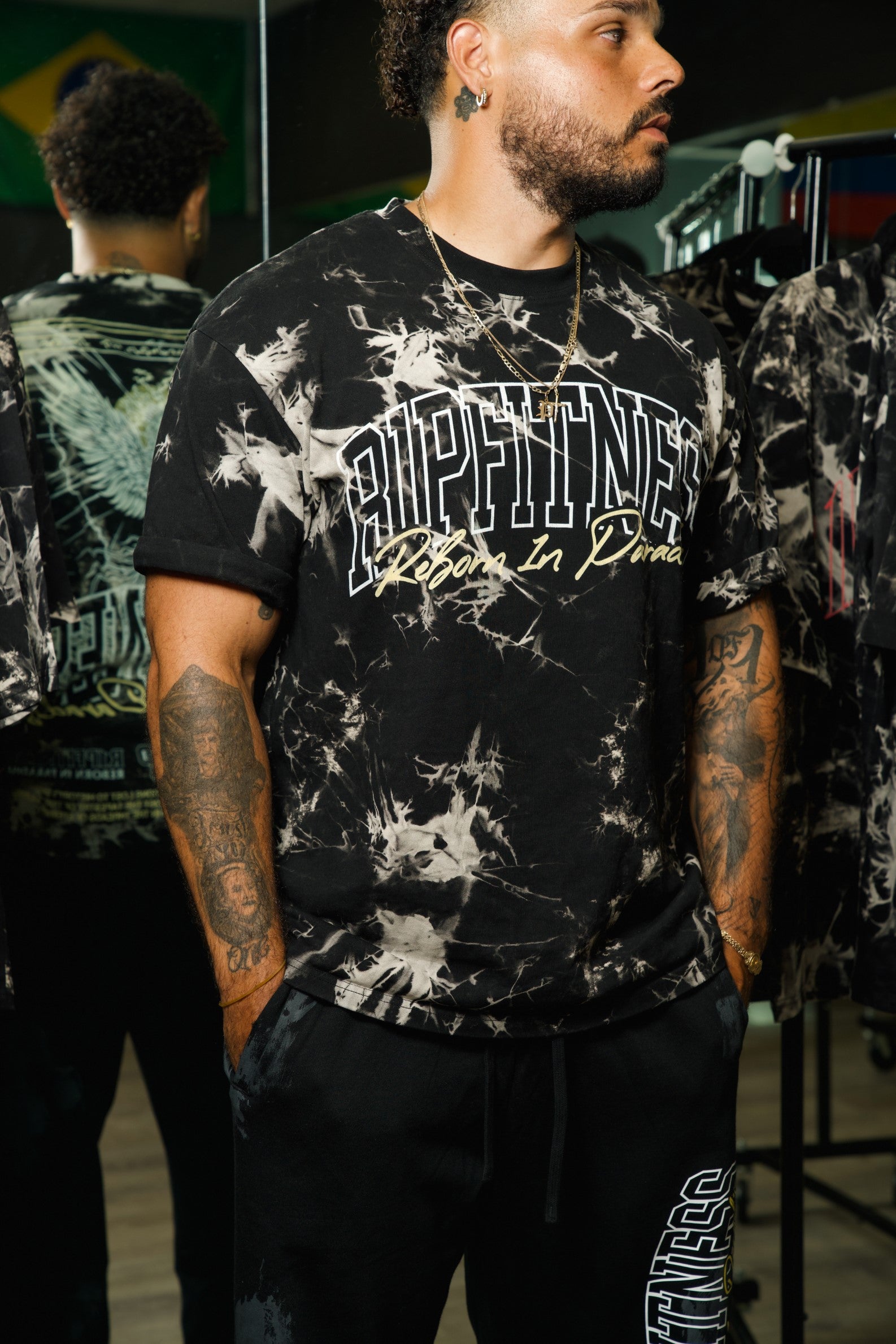 Phoenix Ascend Tee - Vintage Tie-Dye