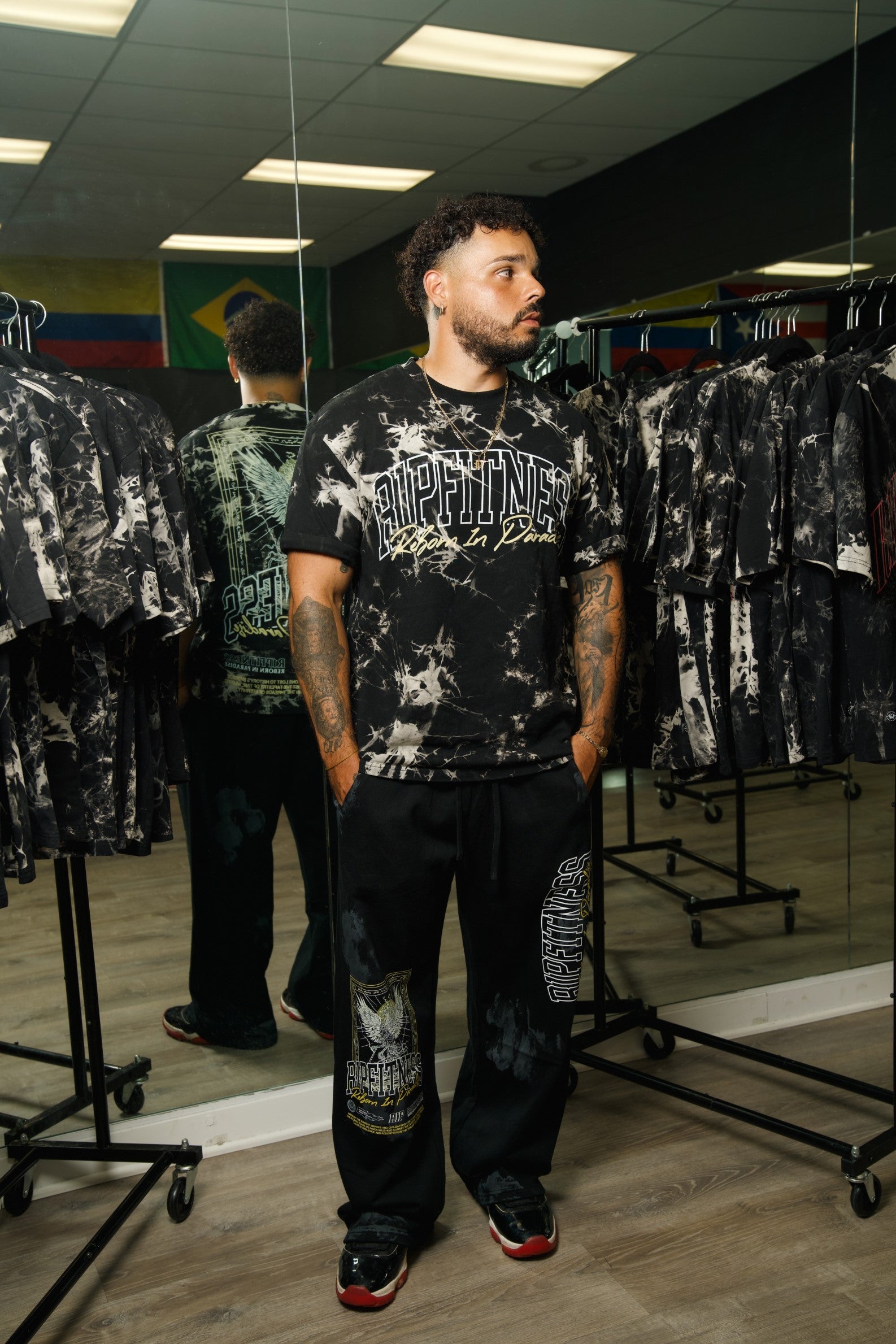 Phoenix Ascend Tee - Vintage Tie-Dye