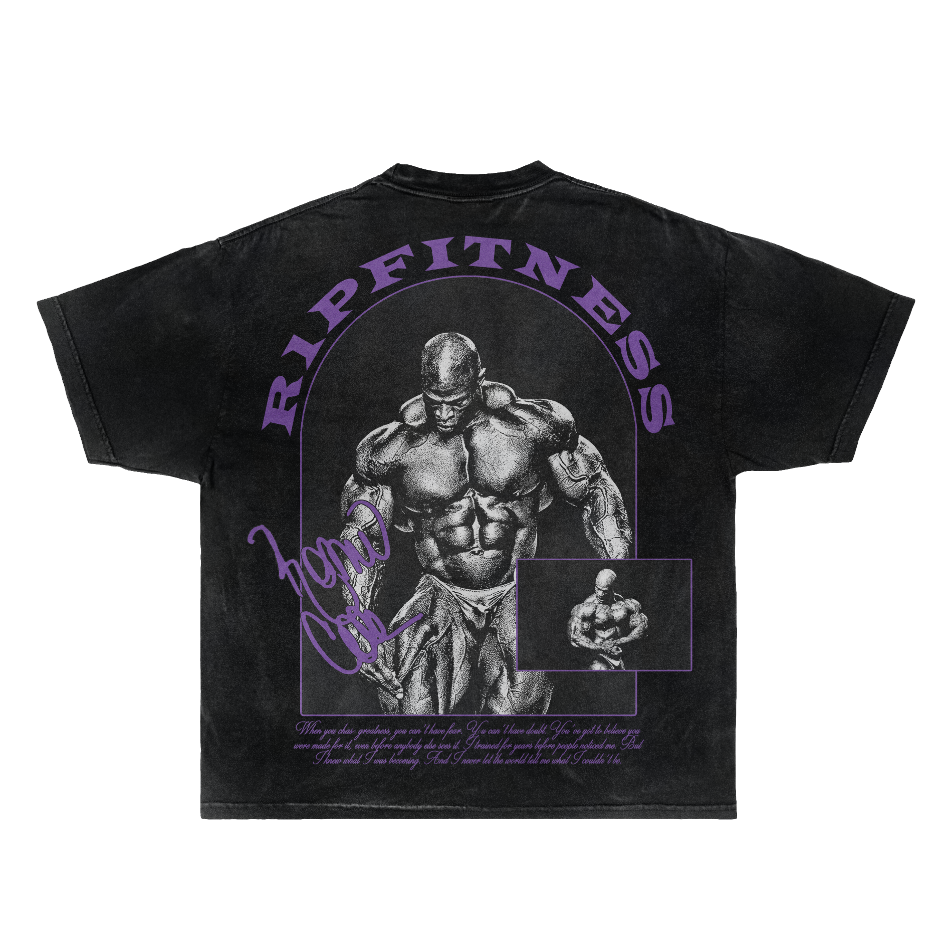 Ronnie Coleman Vintage Tee – “The King” - S