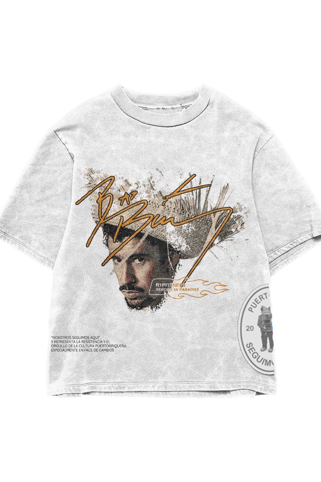 [Pre-Order] Bad Bunny Tribute Oversized Tee – Pre-Order Edition