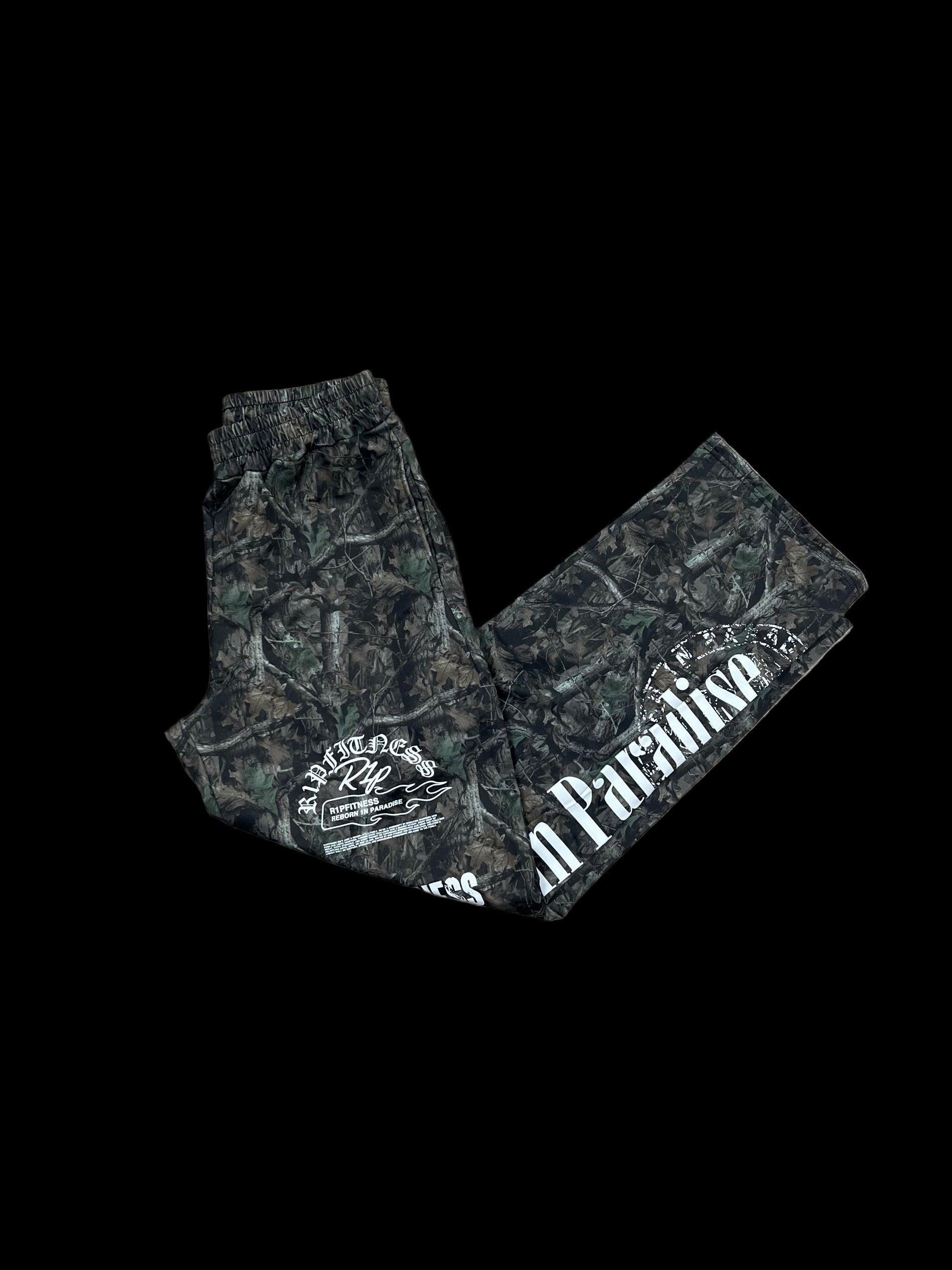 R1PFitness Camo Oversized Joggers
