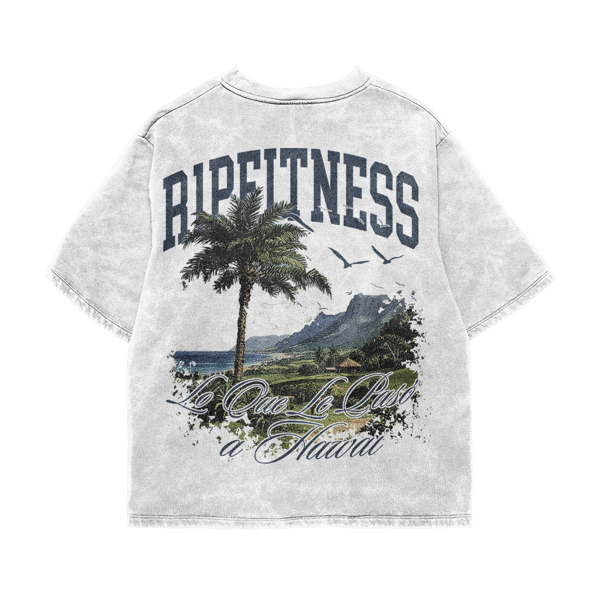 [Pre-Order]🌴Bad Bunny Lo Que Le Pasó a Hawaii Oversized Tee – Pre-Order Edition