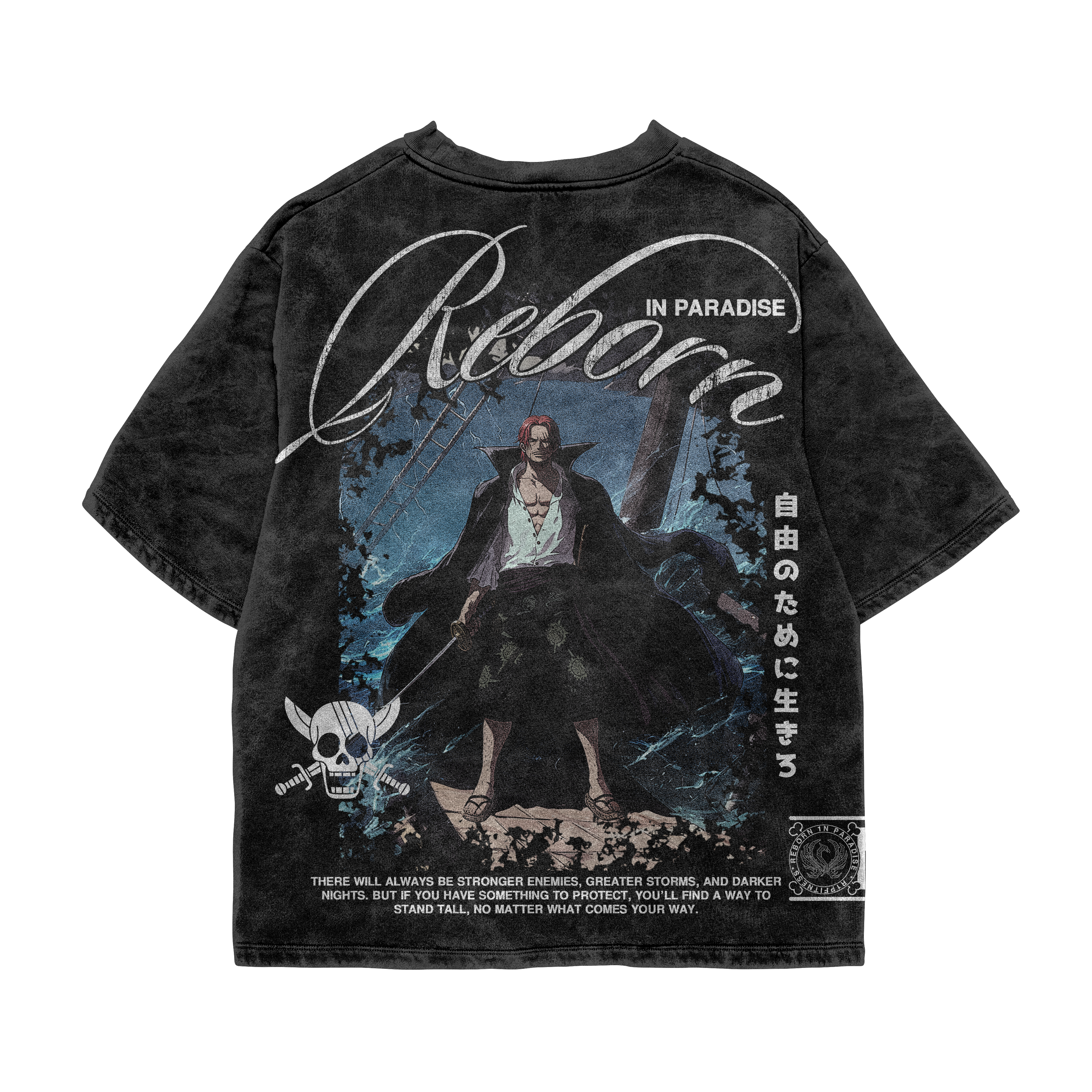 ONE PIECE x R1PFitness – Shanks Vintage Tee