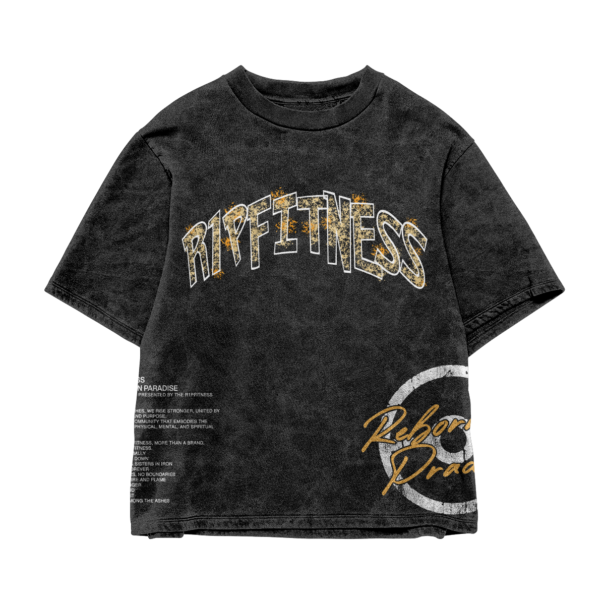 Pikachu Vintage Oversized Tee | Pokémon x R1PFitness Collection